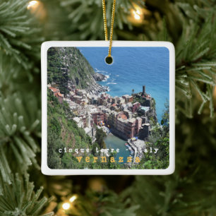 LGR007 VERNAZZA, Cinque Terre, Italien Keramikornament
