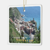 LGR007 VERNAZZA, Cinque Terre, Italien Keramikornament (Links)