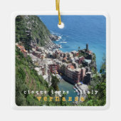 LGR007 VERNAZZA, Cinque Terre, Italien Keramikornament (Vorderseite)