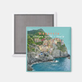 LGR009 MANAROLA - Cinque Terre - Italien - Kühlsch Magnet (Vorderseite/Rückseite)