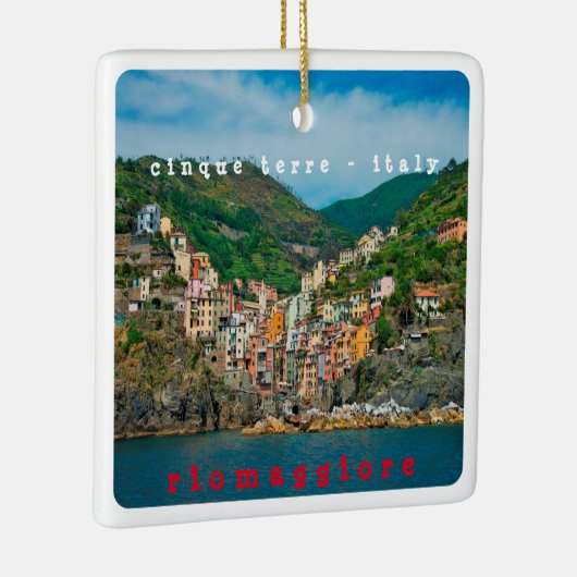 LGR010 RIOMAGGIORE, Cinque Terre, Italien, Keramikornament (Rechts)