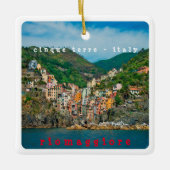 LGR010 RIOMAGGIORE, Cinque Terre, Italien, Keramikornament (Vorderseite)