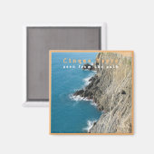 LGR013 CINQUE TERRE - Luftbild - Italien - Kühlsch Magnet (Vorderseite/Rückseite)