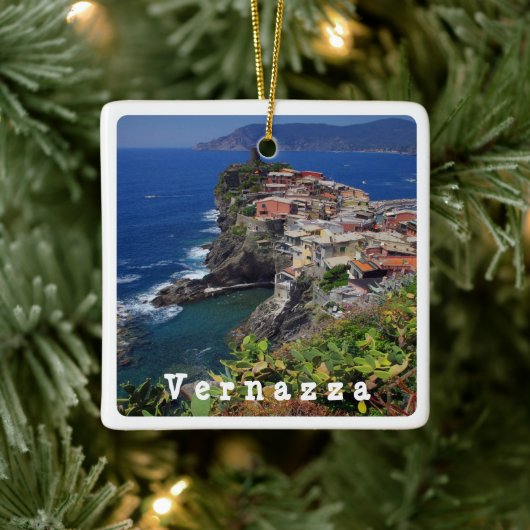 LGR024 VERNAZZA - Cinque Terre - Italien, Keramikornament (Baum)