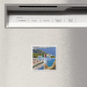 LGR048 NOLI - Mosaic - Liguria - Italy - Fridge Magnet (In Situ (Geschirrspüler))