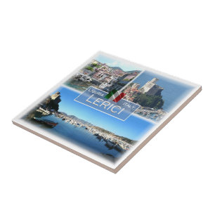 LGR057 LERICI, Mosaik, Ligurien, Fliese