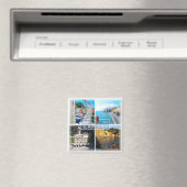 LGR066 CAMOGLI, Mosaik, Ligurien, Italien, Kühlsch Magnet (In Situ (Geschirrspüler))
