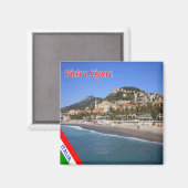 LGR083 PIETRA LIGURE, Ligurien, Italien, Kühlschra Magnet (Vorderseite/Rückseite)
