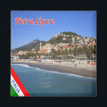 LGR083 PIETRA LIGURE, Ligurien, Italien, Kühlschra Magnet<br><div class="desc">Hier finden Sie das Andenken Ihres Urlaubs. (LGR083 PIETRA LIGURE,  Ligurien,  Kühlschrankmagnet Italien). Erleben Sie Freunde und Verwandte mit den einzigartigen Souvenirs von Ihrer großartigen Reise. Probier uns! #LeoPepeDesign - Panoramaaussicht Strand,  Europa italy liguria,  Leopepedesign,  Reise-Foto-Tourismus,  Geschenkartikel-Kühlschrankmagnet.</div>