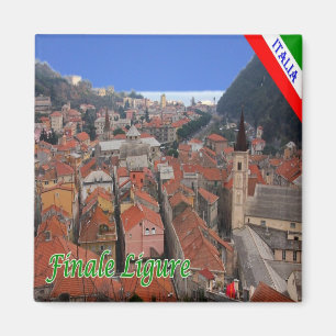 LGR089 FINALE LIGURE, Ligurien, Italien, Kühlschra Magnet