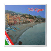 LGR093 CELLE LIGURE, Ligurien, Italien Fliese (Vorderseite)