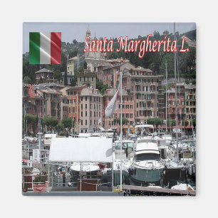 LGR109 SANTA MARGHERITA LIGURE - Port - Kühlschran Magnet