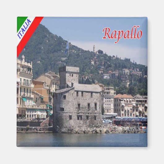 LGR114 RAPALLO, Catle, Ligurien Italien, Kühlschra Magnet (Vorne)