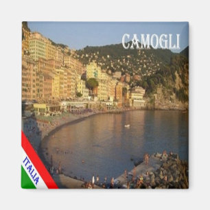 LGR138 CAMOGLI, Ligurien, Italien, Kühlschrank Magnet