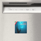 LGR141 CAMOGLI, Der Christ des Abgrunds, Kühlschra Magnet (In Situ (Geschirrspüler))