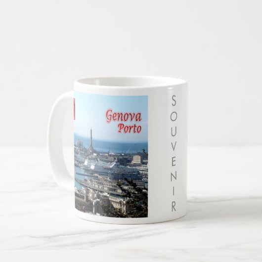 LGR150 GENOA PORT, Ligurien, Italien, Kaffeetasse (Vorderseite Links)