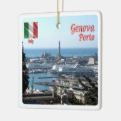 LGR150 GENOA PORT, Ligurien, Italien, Keramikornament (Links)