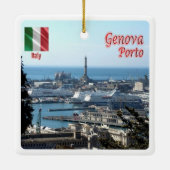 LGR150 GENOA PORT, Ligurien, Italien, Keramikornament (Rückseite)