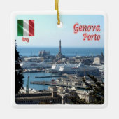 LGR150 GENOA PORT, Ligurien, Italien, Keramikornament (Vorderseite)