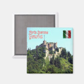 LGR154 GENOA, Fort Sperone, Italien, Kühlschrank Magnet (Vorderseite/Rückseite)