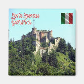 LGR154 GENOA, Fort Sperone, Italien, Kühlschrank Magnet (Vorne)