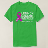 LGS Awareness Day Lennox Gastaut Syndrome Awarenes T-Shirt (Design vorne)