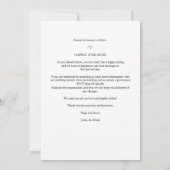 LGTB Gay Whimsical MR&MR Valentine's Wedding Photo (Rückseite)