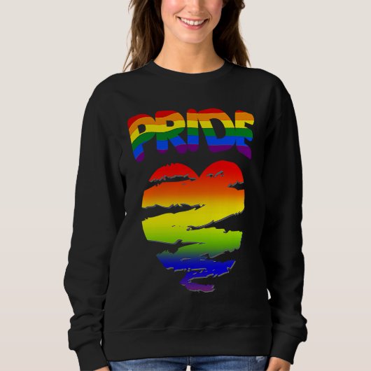 LGTB Pride Flag  17 Sweatshirt (Vorderseite)