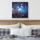 LH 95 Star Forming Region - Hubble Space Foto Leinwanddruck (Insitu (Schlafzimmer))