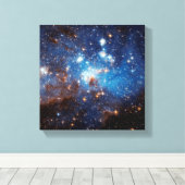 LH 95 Star Forming Region - Hubble Space Foto Leinwanddruck (Insitu (Holzboden))