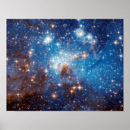 LH 95 Star Forming Region - Hubble Space Foto Poster (Vorne)