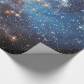 LH 95 stellar Kinderzimmer Weltraumfotografie Geschenkpapier (Ecke)