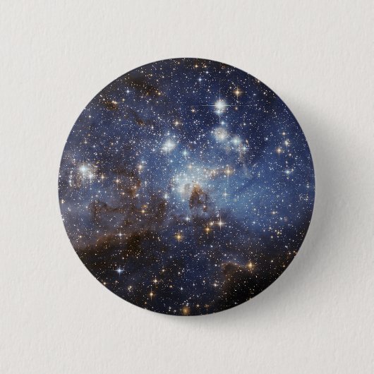 LH 95 Sternenbildende Region NASA Button (Vorderseite)