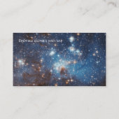 LH 95 Sternenbildende Region NASA Visitenkarte (Rückseite)