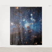 LH 95 Sternenbildende Region NASA Wandteppich (Vorderseite)