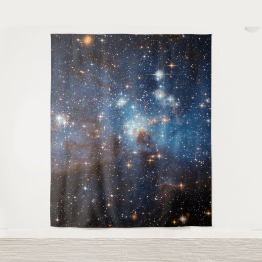 LH 95 Sternenbildende Region NASA Wandteppich (Vorderseite)