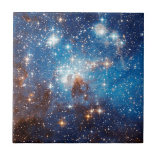LH 95 Sternentstehungsregion - Hubble-Weltraumfoto Fliese