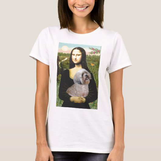 Lhasa Apso 10 - Mona Lisa T-Shirt (Vorderseite)