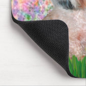 Lhasa Apso 20 - Garten Mousepad (Ecke)