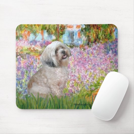 Lhasa Apso 20 - Garten Mousepad (Mit Mouse)