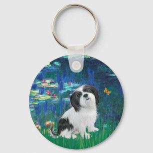 Lhasa Apso 2 - Lilien 5 Schlüsselanhänger
