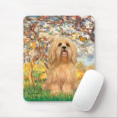 Lhasa Apso 9 - Frühling Mousepad (Mit Mouse)