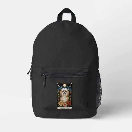 Lhasa Apso Bedruckter Rucksack (Vorderseite)