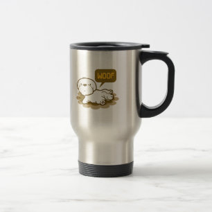 Lhasa Apso blbly sagt Reisebecher