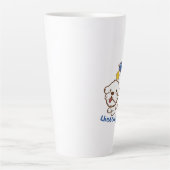 Lhasa apso bubu und kleine Hühnerguagua Milchtasse (Vorderseite)