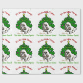 Lhasa Apso Christmas Geschenkpapier (Flach)