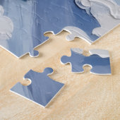 Lhasa Apso Christmas Red Truck Holiday Puzzle (Seite)