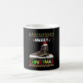 Lhasa Apso Christmas Tree Light Pajama Xmas Dog Kaffeetasse (Mittel)