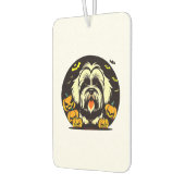 Lhasa Apso dog halloween Autolufterfrischer (Links)
