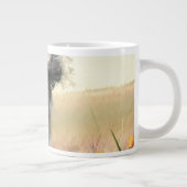 Lhasa Apso Dog High Schwanz Zuhause Jumbo-Tasse (Rechts)